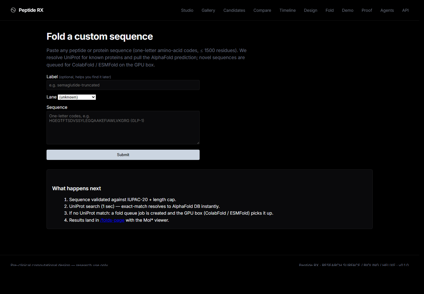 Fold screenshot